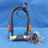 Magnum Secure Bicycle U-Lock 115cm x 230mm and 120cm x 10mm Cable