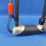 Magnum Secure Bicycle U-Lock 115cm x 230mm and 120cm x 10mm Cable