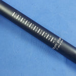 Black Bicycle Seatpost 27.2mm x 350 mm Alloy
