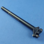 Black Bicycle Seatpost 27.2mm x 350 mm Alloy