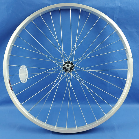 Belderia Bicycle Front Bicycle Rim Wheel 24inch Silver