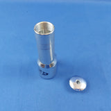 Delta Bicycle Stem Riser Extension Adapter 1-1/8" Silver
