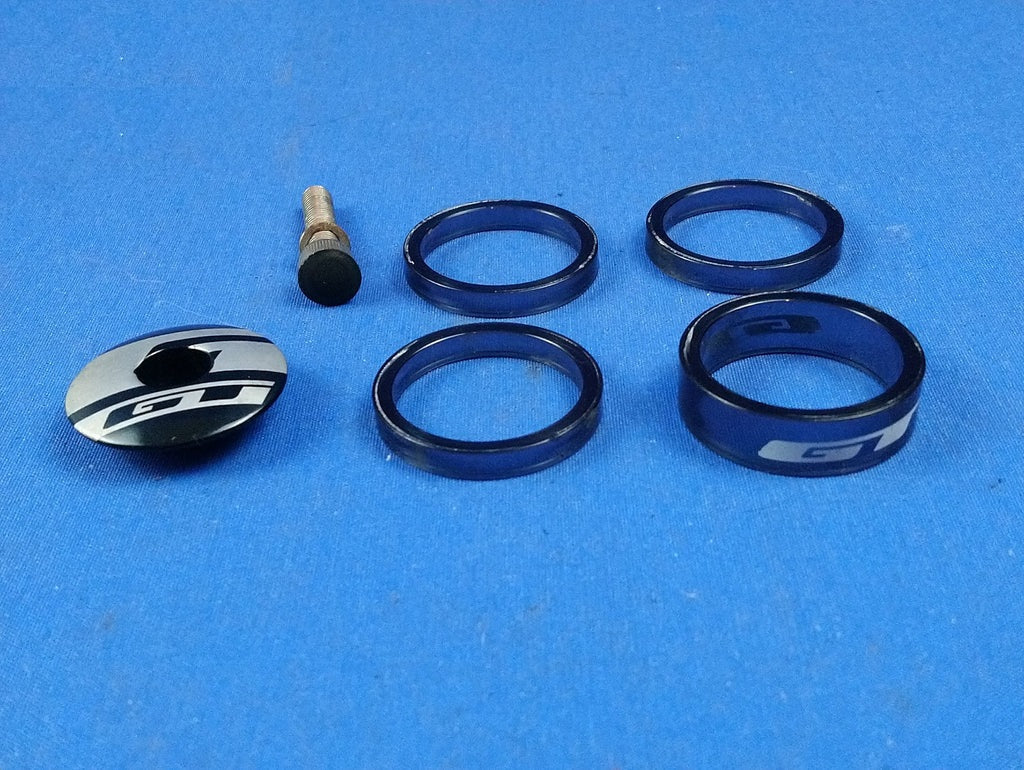 Cache-dessus De Potence Tioga Aheadset - Top Cap - Noir - VTT / Vélo De Chemin - Occasion