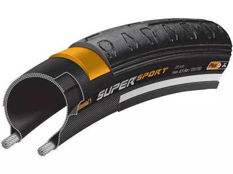 Continental Super Sport Plus 700 x 25C (25-622) Bicycle Tyre Folding
