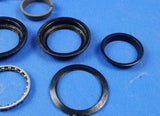 FSA Bicycle Threadless Headset 1-1/8" Black with Spacers