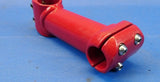 Red Alloy Bicycle Handlebar Stem 130mm 25.4mm