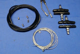 Promax MV 295 II Bicycle V-Brake Set Front and Rear Silver