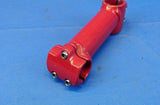 Red Alloy Bicycle Handlebar Stem 130mm 25.4mm