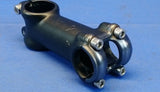 Black Alloy Bicycle Handlebar Stem 90mm, 25.8mm