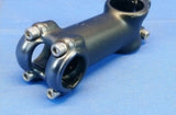 Black Alloy Bicycle Handlebar Stem 90mm, 25.8mm