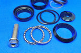 Neco Bicycle Threadless Headset 1-1/8" Alloy Black