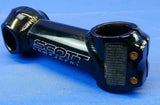 Scott Black Alloy Bicycle Handlebar Stem 100 mm, 25.4 mm