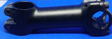Black Alloy Bicycle Handlebar Stem 110 mm, 25.4 mm