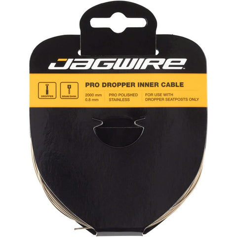 Jagwire Pro Dropper Bicycle Gear Cable 2000mm Pro Polished Stainless