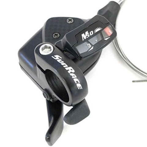SunRace M50 Bicycle L/H Trigger Shifter 3 Speed