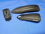 Polisport Cross Country EVO MTB Bicycle Front Mudguard Black for 26-28"