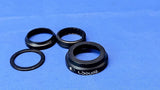 Bicycle Threadless Headset 1-1/8" Black Upper Cup