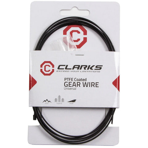 Clark's PTFE Coated Gear Inner Cable Wire MTB Mountain Hybrid Road Bike Cycle