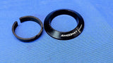 Bicycle Dust Cover with Compresion Ring Threadless Headset 1-1/8" Black