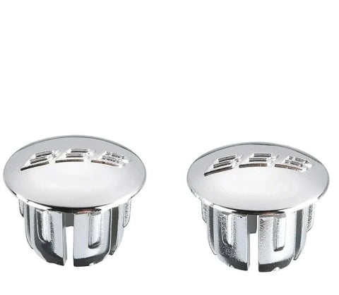 BBB Bicycle Handlebar End Caps Plugs Silver