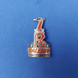 Raleigh Aluminium Bicycle Head Heron Badge