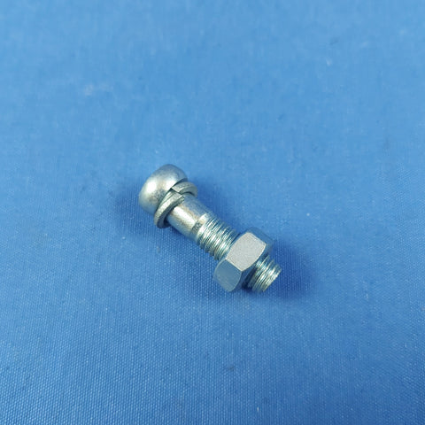 Retro Bicycle Seatpost Bolt Pin Steel Silver