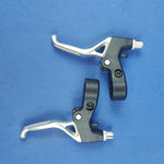 Bicycle V-Brake Levers Front and Rear Black and Silver