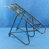 Bicycle Alloy Rear Pannier Rack Black for 28" /700C