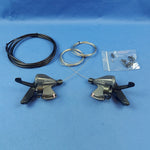 Shimano Altus ST-M370 Bicycle Gear Shifter Set 3 x 9 Speed with Cable