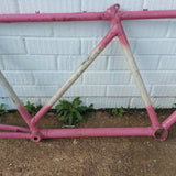 Vintage Tandem Frame Bicycle Frame with Fork for 27/26" Wheels