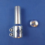 Delta Bicycle Stem Riser Extension Adapter 1-1/8" Silver