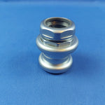 Bicycle Threaded Headset 1-1/8" Steel Silver