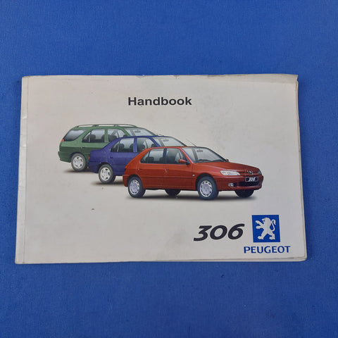 97-02 Peugeot 306 Owners Manual Handbook 2000