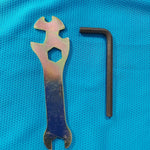 Bicycle Spanner Wrench 5 in 1 and 6 Allen Key Tools