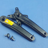 Lasco FM682 Bicycle Crank Arms 175mm Black 104mm BCD