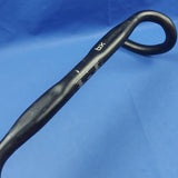 Brand X Black Drop Road Racing Alloy Handlebar 440mm, Ø 31.8mm