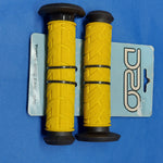 D2O BMX Bicycle Grips 145mm Yellow and Black