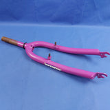 Extreme Bicycle Front Forks for 24" Wheels Pink Threaded