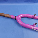 Extreme Bicycle Front Forks for 24" Wheels Pink Threaded