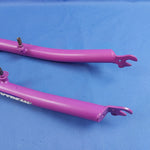 Extreme Bicycle Front Forks for 24" Wheels Pink Threaded