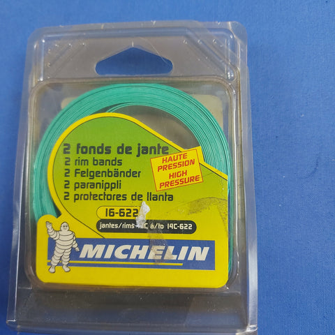 Michelin Bicycle 2 x  Rim Tape Strip Green 700C