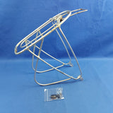 Bicycle Alloy Rear Pannier Rack Silver for 28" /700C Wheel