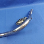 Silver Holland Type Dutch Handlebar 580 mm, Ø 25.4mm