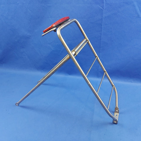 Bicycle Aluminium Rear Pannier Rack Silver for 28" /700C Wheel