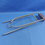 Bicycle Aluminium Rear Pannier Rack Silver for 28" /700C Wheel