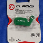 Clarks Bicycle Organic Disc Brake Pads Replacement VX-815C