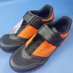 Boardman MTB Bicycle Shoes Black & Red NOT COMPLETELY