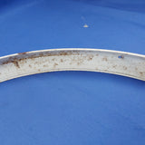 Vintage Raleigh Bicycle Rear Mudguard for 26 inch Wheels White