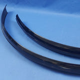 Vintage Raleigh Bicycle Mudguard Set Front and Rear for 26 inch Wheels Black