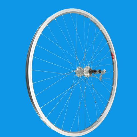 Rear Bicycle Rim Wheel 26 x 1.75 Silver